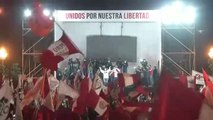 Keiko Fujimori mantiene la acusación de fraude electoral en una nueva protesta en Lima