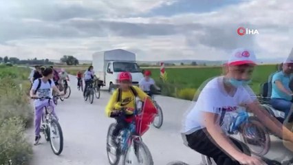 Aslanapa’da bisiklet turu etkinliği