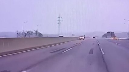 수도권 고속도로서 20km 역주행...추격전 끝에 체포 / YTN