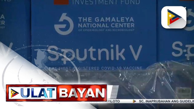 Karagdagang 37,800 doses ng COVID-19 vaccine na Sputnik V, nasa PHL na; nakatakda itong ilaan sa mga probinsyang tumataas ang kaso ng COVID-19