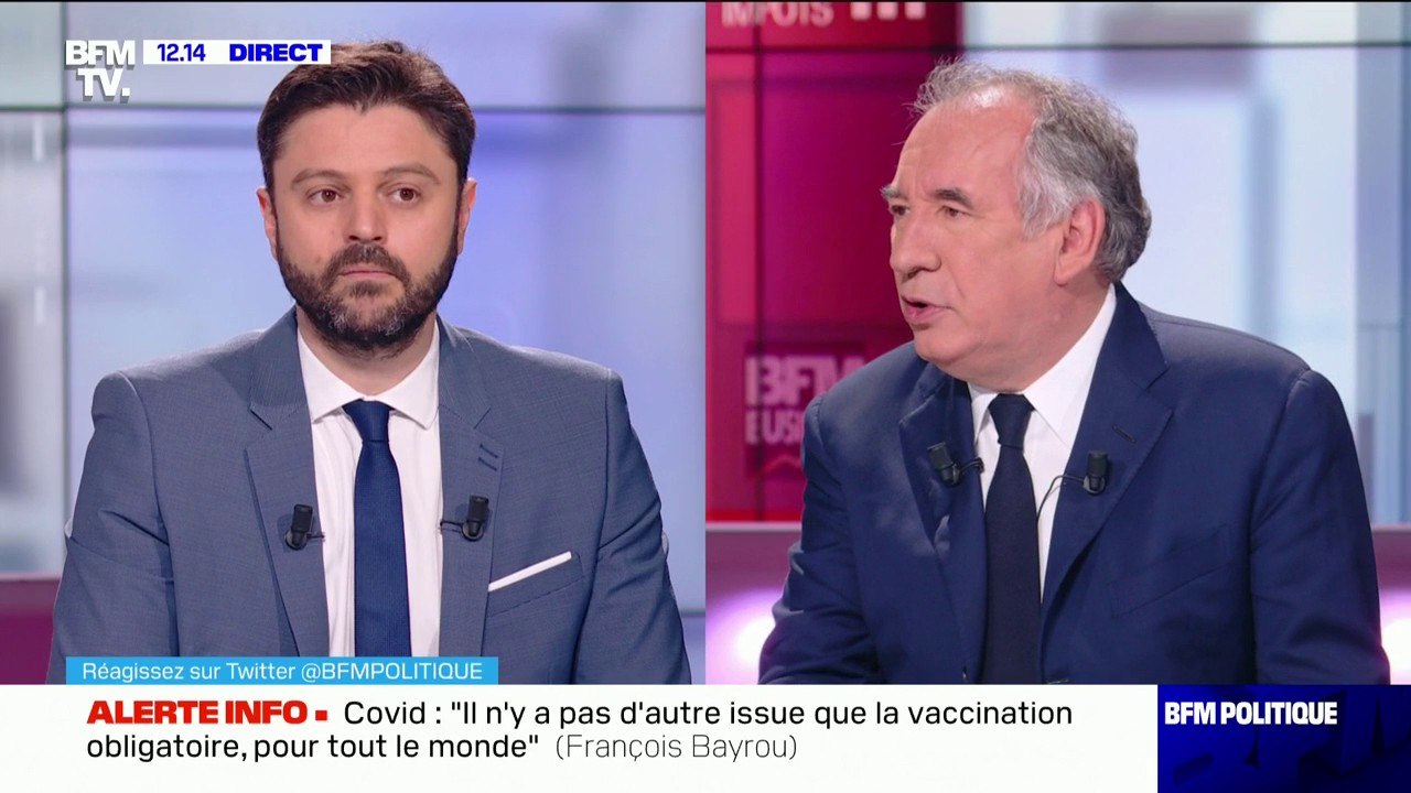 François Bayrou propose de "suspendre de leur travail" des soignants refusant de se faire vacciner