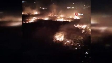 Eğlence yapayım derken yangın çıkardılar