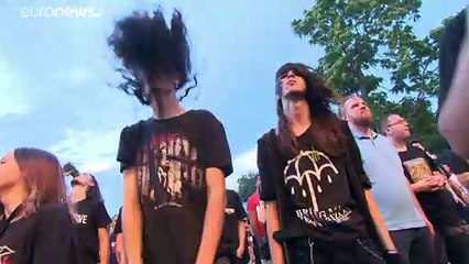 Serbian rock festival goes ahead as partygoers get screened for coronavirus