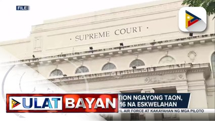 Localized bar examination ngayong taon, isasagawa online sa 16 na eskwelahan