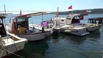 Boğaz'da savaş gemisi paniği! Korku dolu anlar kamerada