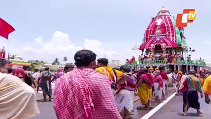 Rath Yatra - Chariots Take Dakhina Moda On Puri Bada Danda