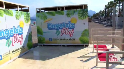 "Engelsiz Plaj" sezonu açtı