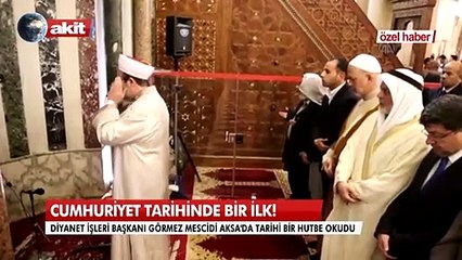 Cumhuriyet tarihinde bir ilk!
