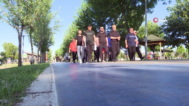 Başkan Aktaş vatandaşlarla birlikte spor yaptı