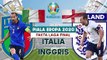 Italia vs Inggris di Final Piala Eropa 2020, Gli Azzurri Unggul di Rekor