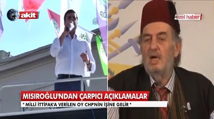 Kadir Mısıroğlu'ndan 'Milli İttifak' bombası