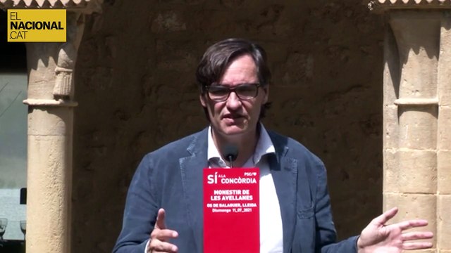 Salvador Illa, parla del paper del PSC en el nou executiu espanyol i en el procés de diàleg entre el Govern i el govern espanyol