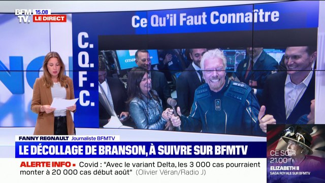 Comment le vol de Richard Branson vers l'espace a-t-il été préparé ?