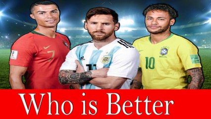 Lionel Messi Vs Cristiano Ronaldo Vs Neymar Jr Comparison By Life Bangla