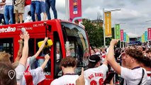 Euro 2020, tifosi inglesi assaltano bus prima della partita a Wembley