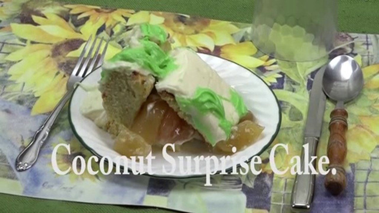 Meals 41    #19  "Coconut Surprise Cake."