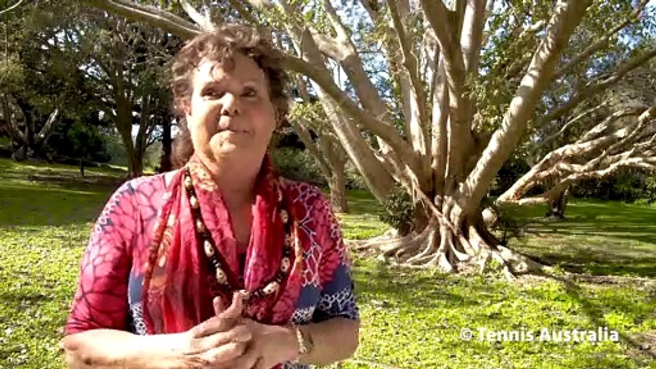 Evonne Goolagong's reaction after Ashleigh Barty's title at Wimbledon