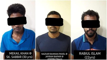 Watch: Three suspected Jamaat-ul-Mujahideen Bangladesh terrorists held in Kolkata