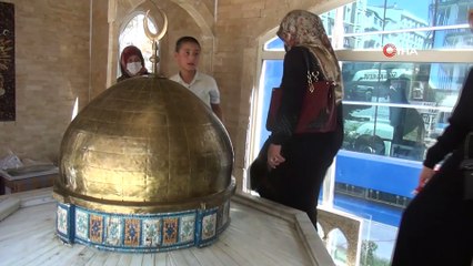 Minia Kudüs tırına yoğun ilgi