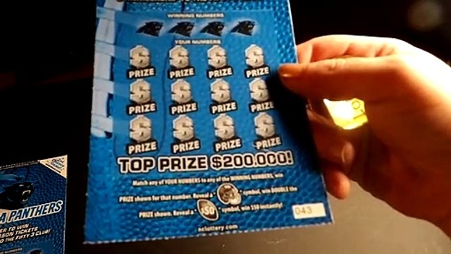 $5 North Carolina Scratch-Off Lottery Tickets. Big Winner!! **Double-Up**