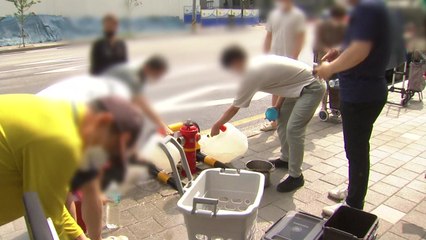 늑장대응 후 사흘째 단수 사태...무더위 속 춘천시민 '분통' / YTN