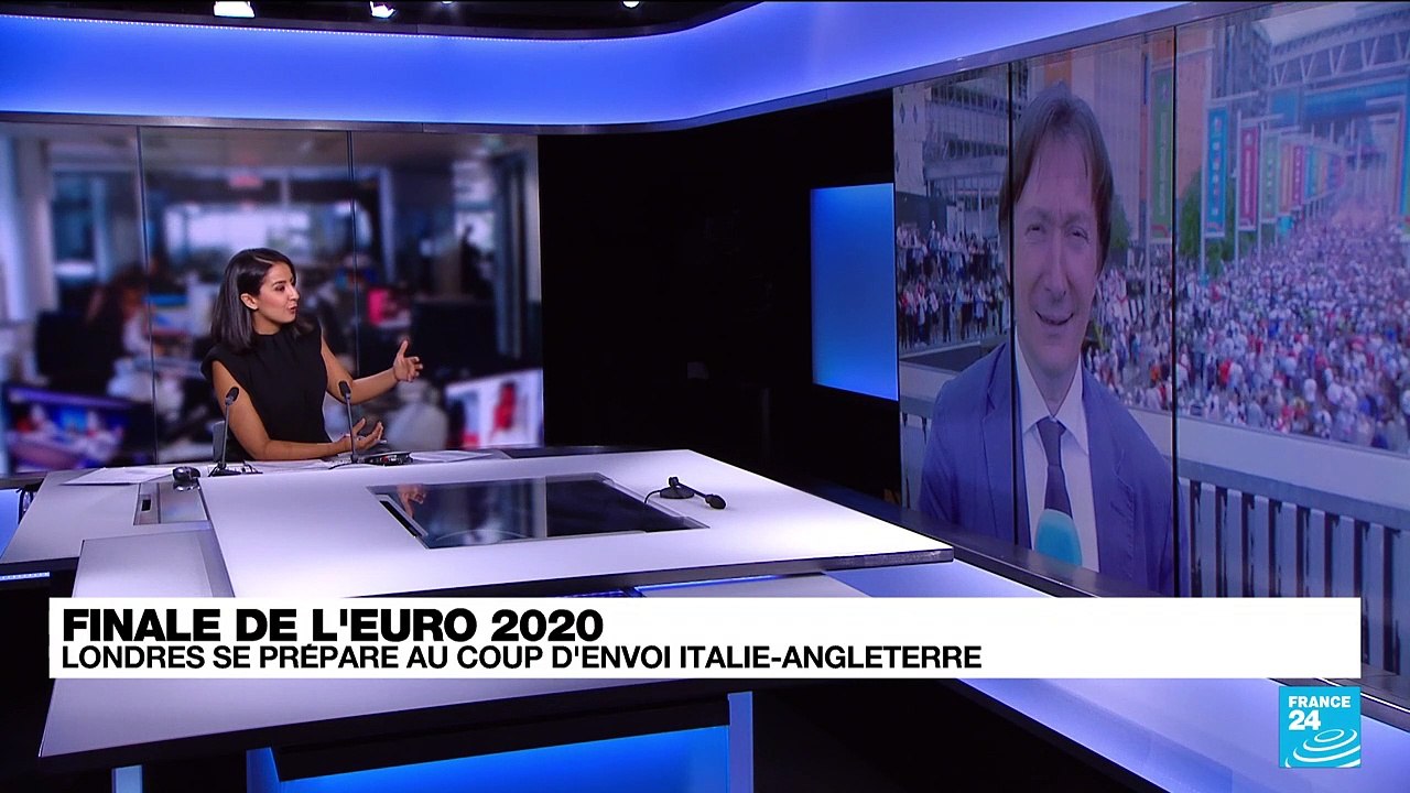 Euro2021- A Wembley, les supporters anglais déjà dans les starting-blocks pour la finale de l'Euro