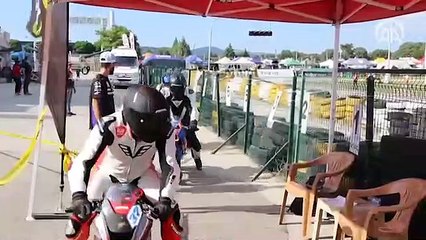 Uşak'ta Türkiye Süpermoto Şampiyonası heyecanı