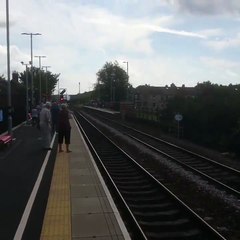 Flying Scotsman at Micklefield Railway Station
