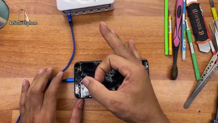 DIY Turn iPhone 7 Plus Like iPhone 12 Series With Housing Destroyed Phone Restoration