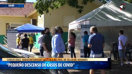 “Pequeño descenso de casos de Covid”