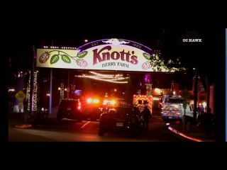 Knotts Berry Farm park goers flee in panic as drive by shooting outside | Moon TV News