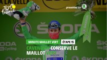 #TDF2021 - Étape 15 / Stage 15 - Škoda Green Jersey Minute / Minute Maillot Vert