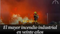 Sant Vicent del Raspeig: El mayor incendio industrial en veinte años