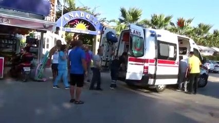 Havuzda boğulma tehlikesi geçiren çocuk kurtarıldı
