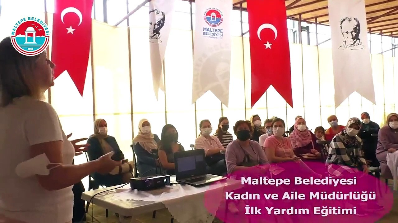 Maltepe Belediyesi'nden kadınlara ilk yardım eğitimi