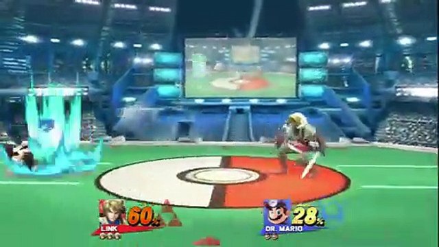 UnknownJoe(Link) vs DV(Dr. Mario) in -By THAT Much Super Smash Bros Wii U