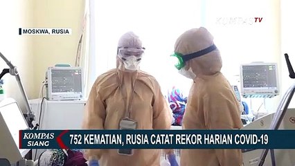 Video herunterladen: Rusia Catat Rekor Harian Kematian Akibat Corona, 752 Orang dalam Sehari