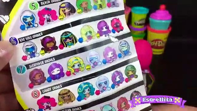 El Delaware por un alto monstruo mi allí pasado huevos sorpresa plastilina cajitas sorpresa mini muñecas español l