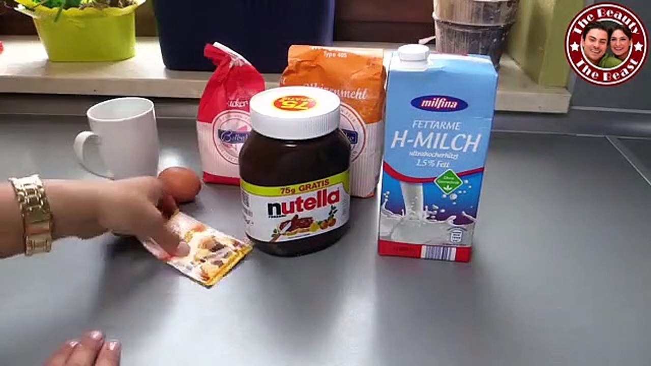 Einfache 5 MIN Nutella Snacks   TBATB backen für euch !