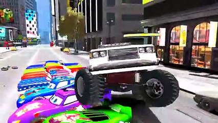 Monster truck police 2, Spiderman & Deadpool & Children songs, Nursery Rhymes