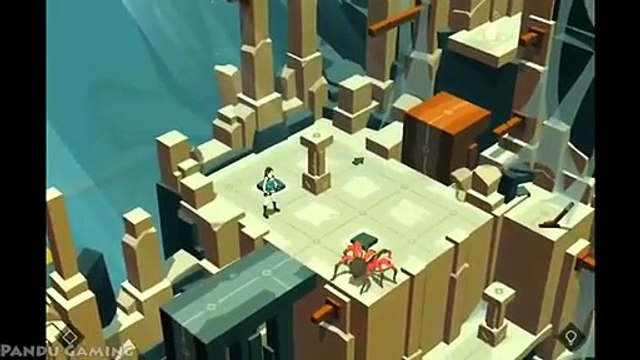 Лара Крофт пройти Лабиринт из камней уровень геймплей прохождение 8-13 часть 4 iOS андроида