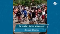 Cientos toman las calles en Cuba para protestar contra el gobierno