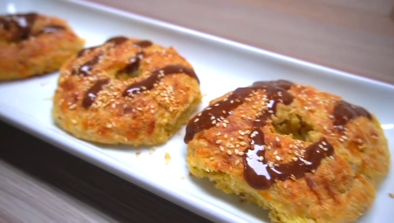 Como hacer DONAS CASERAS CON CHOCOLATE, sin harinas refinadas [DONATS]