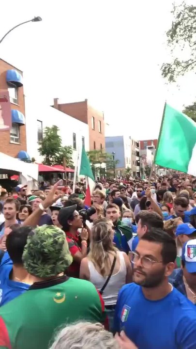 X Videos Of Crowds In Montreal When Italy Won The Euro 2020 That'll Give You Major FOMO