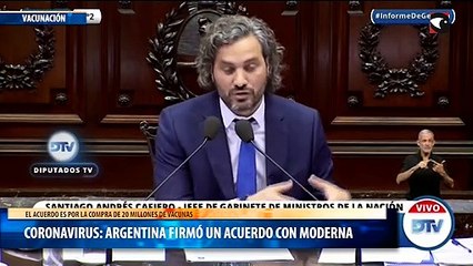 Coronavirus Argentina firmó un acuerdo con Moderna