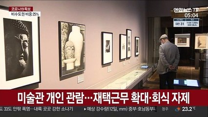 미술관 개인 관람…재택근무 확대·회식 자제
