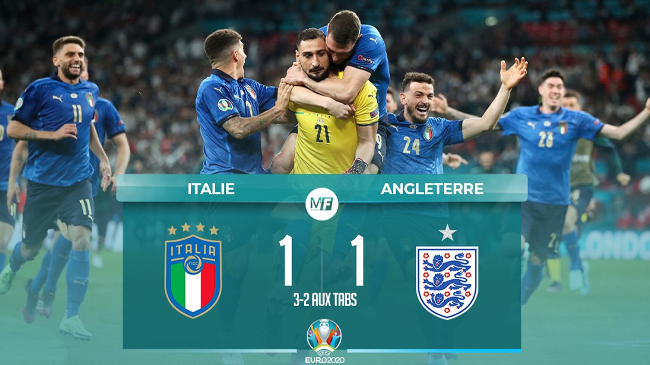 LA SQUADRA AZZURRA SUR LE TOIT DE L’EUROPE  ITALIE - ANGLETERRE : LE RÉSUMÉ ET LES TOPS/FLOPS