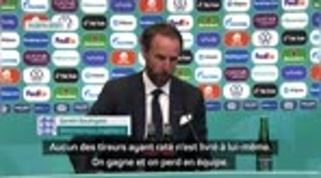 Finale - Un mauvais choix de tireurs pour l'Angleterre : C'est ma décision , assume Southgate