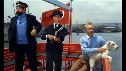 Ten Ten ve Altın Post filminden eski İstanbul görüntüleri 1961 (Renkli)