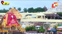 Panoramic View Of Decked-Up Chariots Ahead Of Rath Yatra In Puri